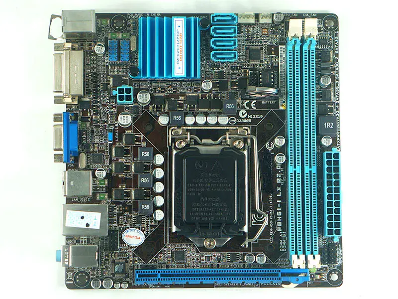 Asus P8H61-I LX R2.0 LGA 1155 Scheda madre Intel H61