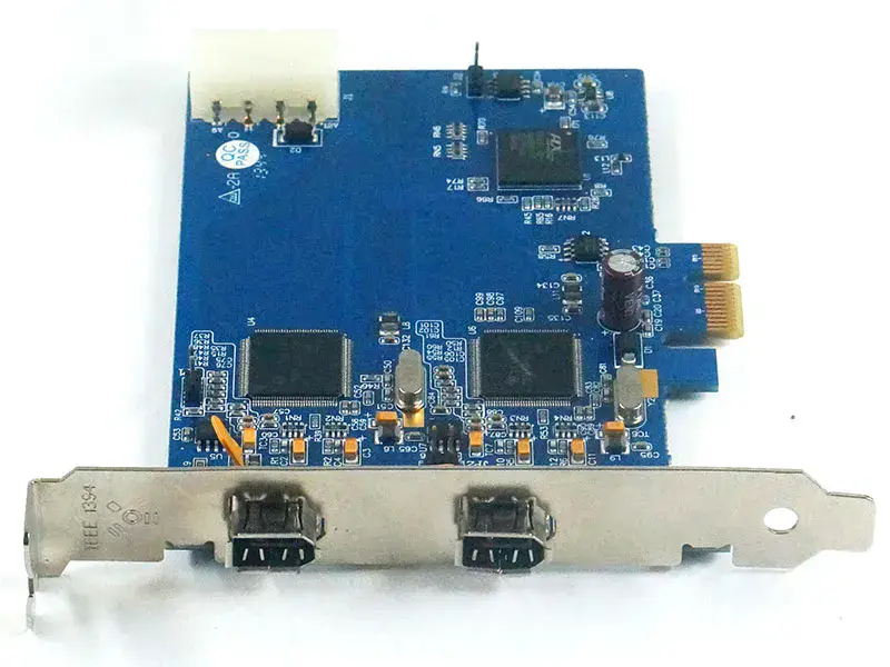 FWX2-PCIE10 Rev: 1.1 Scheda di acquisizione FWX2-PCIE10-2 1394