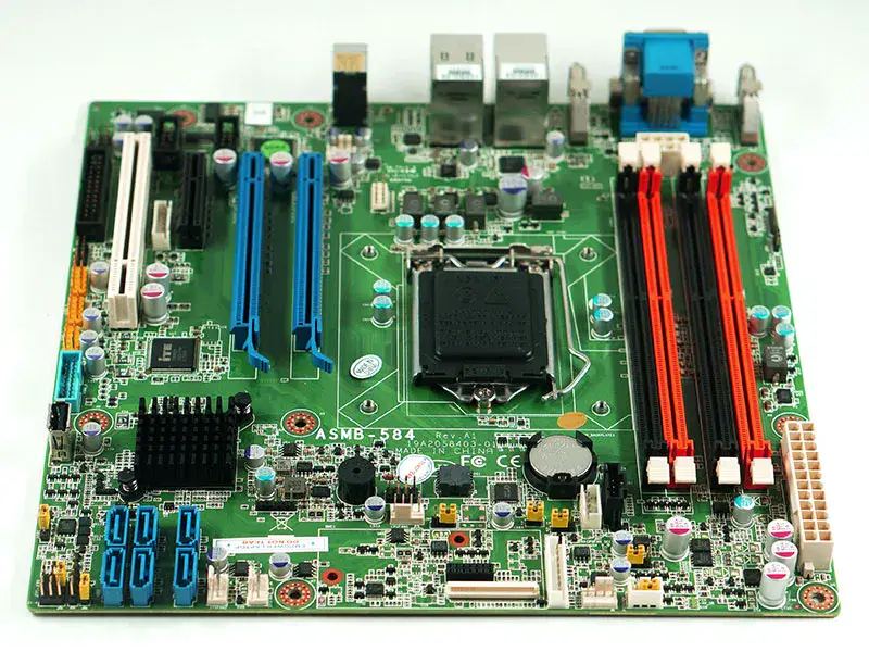 Scheda madre Advantech ASMB-584 REV.A1 ASMB-584G2 19A2058403-01