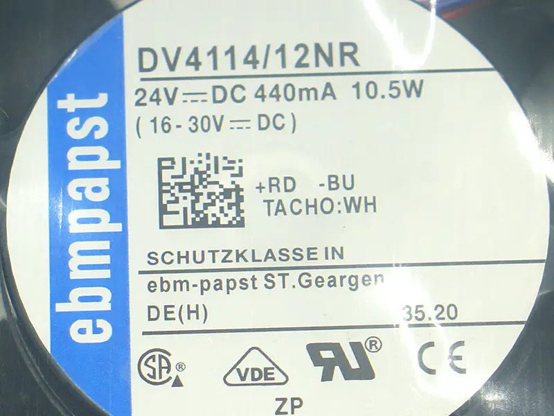 Ventilatore Ebmpapst DV4114/12NR