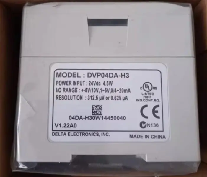Modulo PLC DELTA DVP04DA-H3