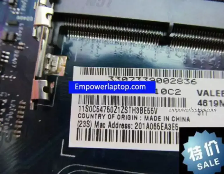 Scheda madre Lenovo E545 LA-8127P FRU:04X4809