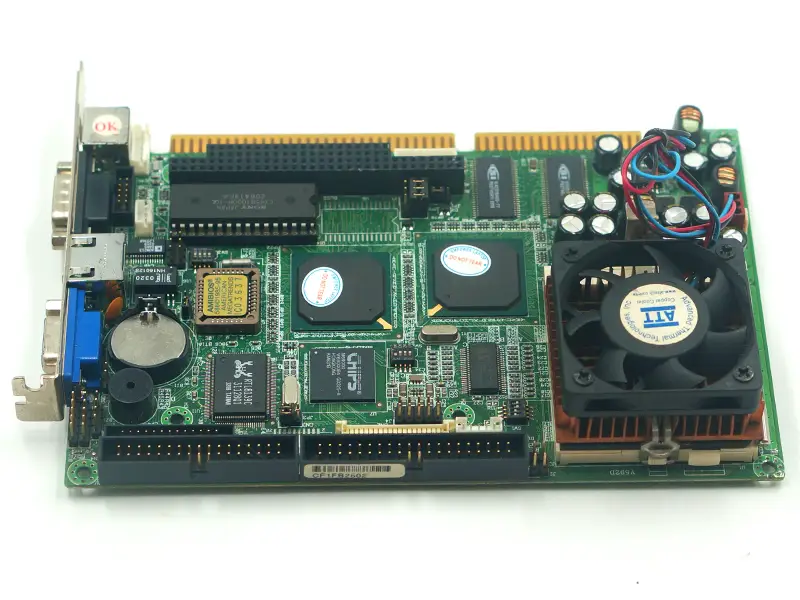 FB2502 VER:1.4 scheda madre con CPU e FAN