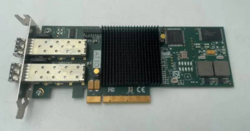 Scheda di rete a doppio canale in fibra di ATTO Celerity FC-82EN
