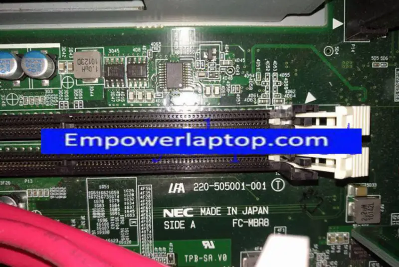 Scheda madre NEC LFA 220-505261-001 FC-MBR8D 220-505001-001 FC-MBR8