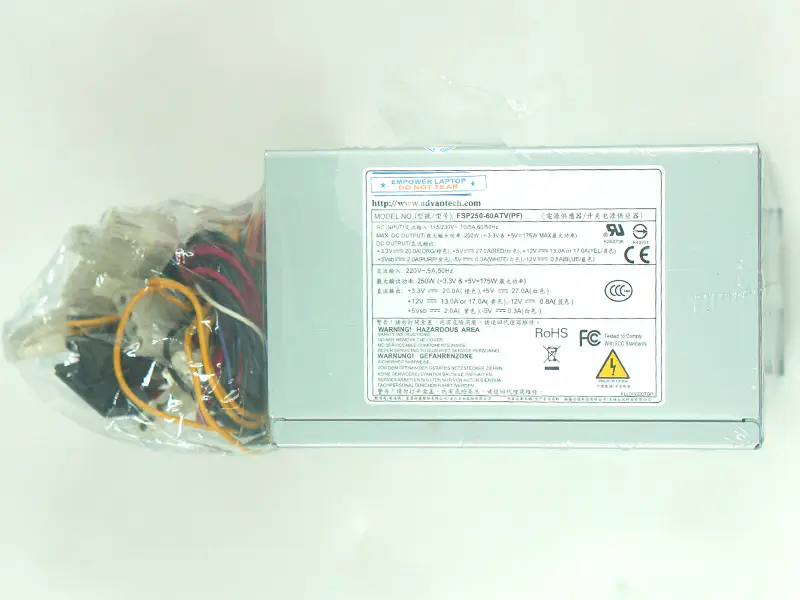 PSU per FSP Advantech ATX -5V 610L 250W Alimentazione FSP250-60ATV(PF) FSP250-60GTV PS8-250ATX-ZE