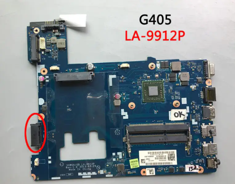 Scheda madre Lenovo G405 G505 LA-9912P