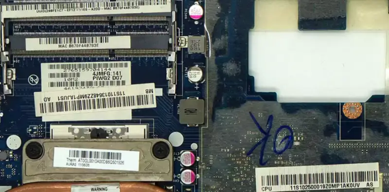 Scheda madre Lenovo G570 LA-6753P