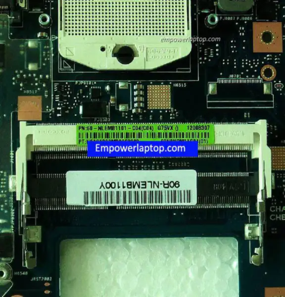Scheda madre Asus G75VX