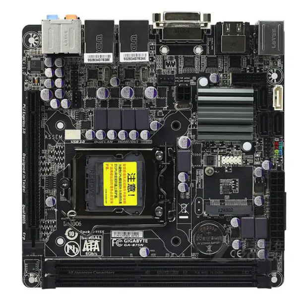 Scheda madre Gigabyte GA-B75N LGA 1155 DDR3