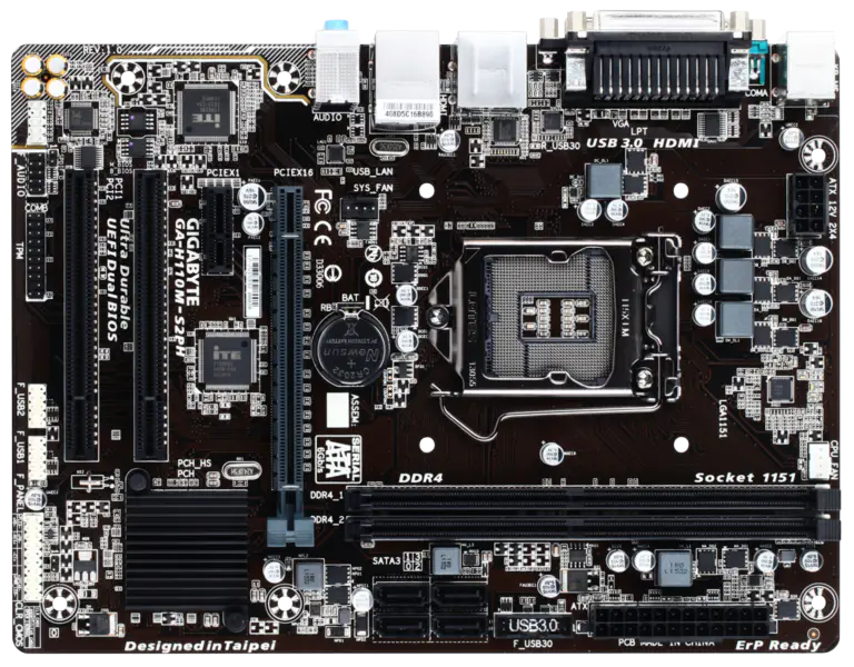 Scheda madre Gigabyte GA-H110M-S2PH LGA1151/DDR4/Mini-ITX