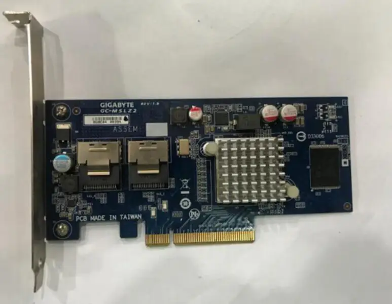 Gigabyte GC-MSLZ2 Scheda raid SAS2008 6GB RAID 0/1/1E/10 supporto 4T 6T 8T