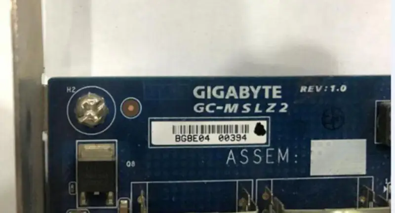 Gigabyte GC-MSLZ2 Scheda raid SAS2008 6GB RAID 0/1/1E/10 supporto 4T 6T 8T