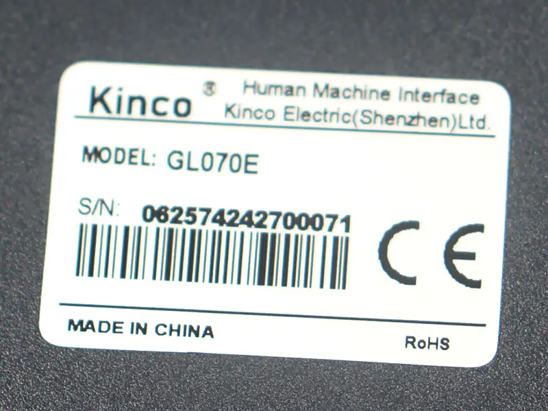 Kinco GL070E HMI Touch Screen 7 pollici