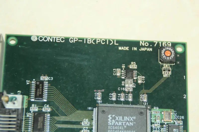 Scheda madre industriale GP-IB(PCI)L NO.7169A GPIB di CONTEC