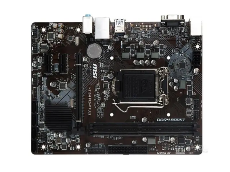 MSI H310M PRO-V PLUS Scheda Madre Socket AM4 DDR4 Per Intel H310M H310M USB3.0