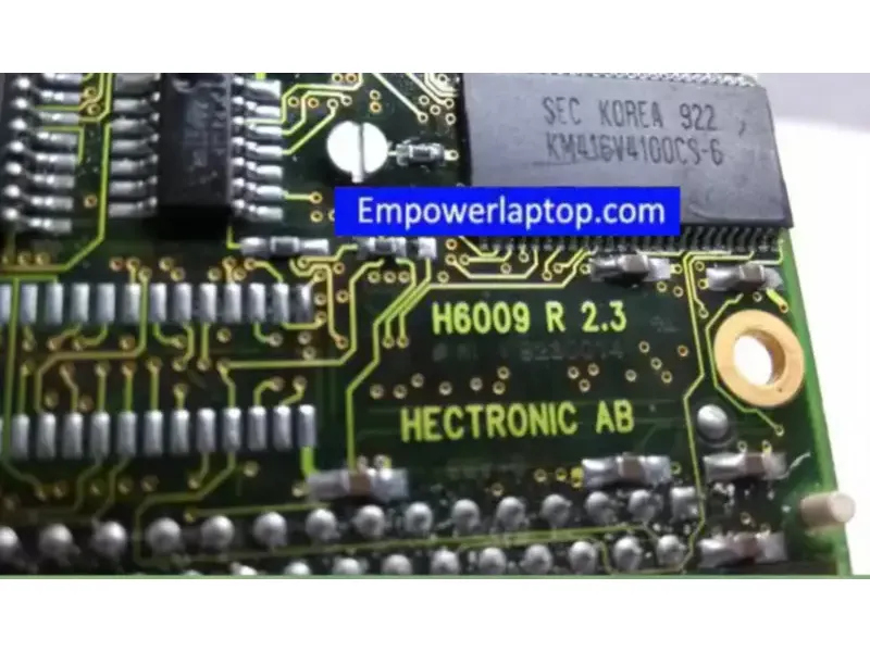 HECTRONIC AB H6009 R 2.3 FUNK TEST S/N 3980 scheda madre industriale