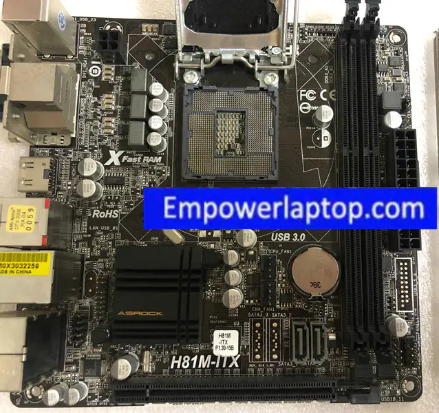 Asrock H81M-ITX Scheda madre LGA1150 DDR3 16G Mini-ITX