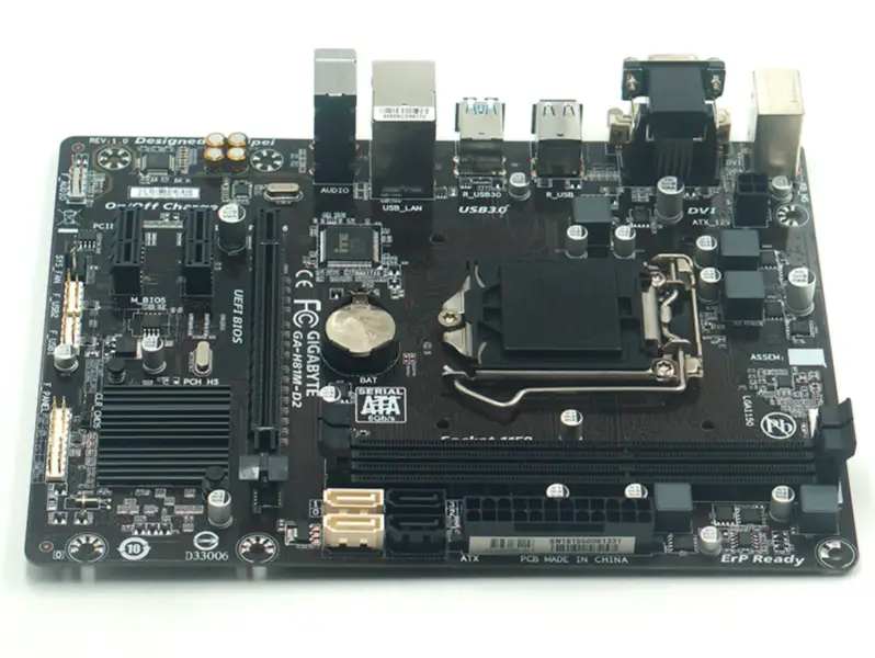 Scheda madre Ga H81 Ddr3 Supporto Cpu di quarta generazione Lga1150 Ddr3 Ga H81m D2