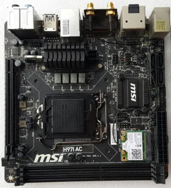 Scheda madre MSI H97I AC