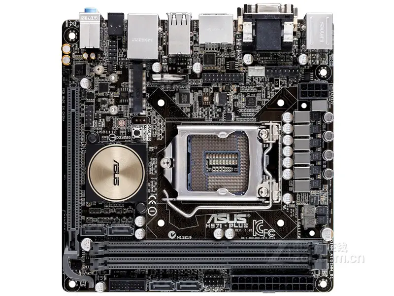 Asus H97I-PLUS Scheda madre LGA 1150 DDR3 per CPU i7 i5 i3 16GB USB2.0 UBS3.0 Mini-ITX