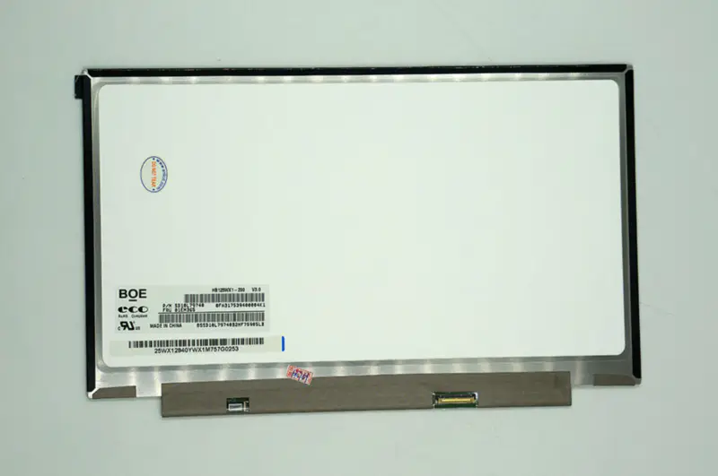 12,5 pollici BOE LCD LP125WH2 TPB1 HB125WX1-100 HB125WX1-200 per HP EliteBook 820 schermo LCD 30pin