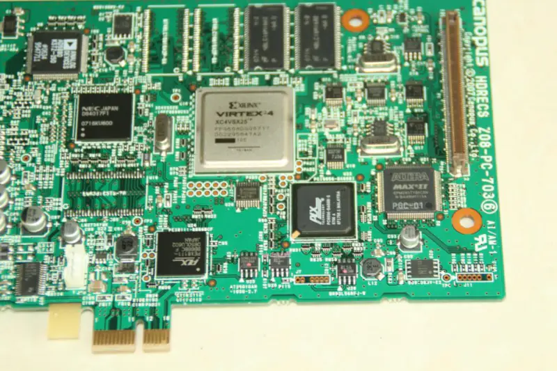 Canopus HDRECS Z08-PC-703 Scheda di acquisizione per editing video in tempo reale Pegasus multiformato