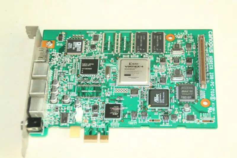 Canopus HDRECS Z08-PC-703 Scheda di acquisizione per editing video in tempo reale Pegasus multiformato