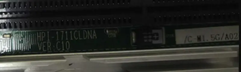 EVOC HPI-1711CLDNA VER:C10 Scheda madre industriale PCISA
