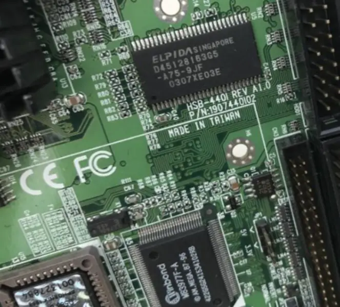 Scheda madre industriale AAEON HSB-440I REV A1.0 Scheda CPU ISA half-size