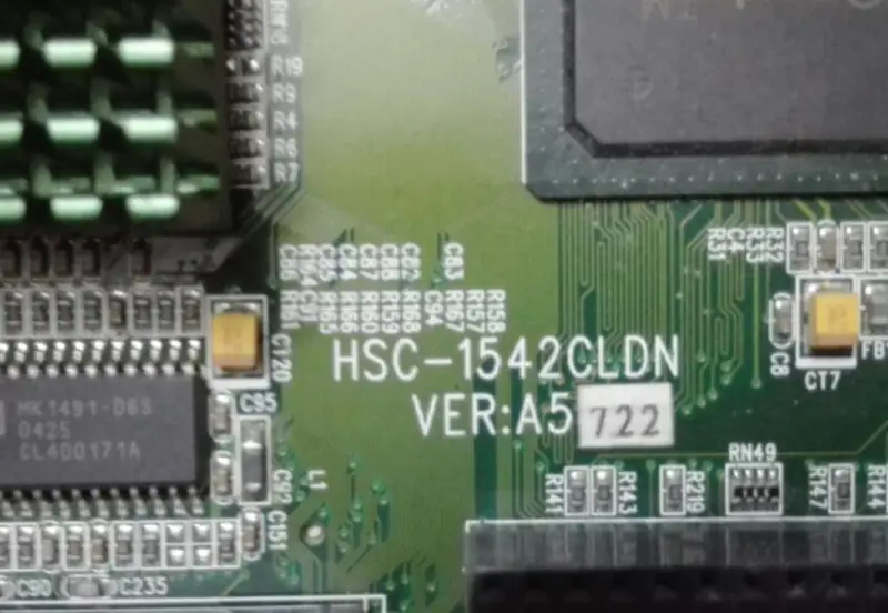 EVOC HSC-1542CLDN VER:A5 Scheda madre per apparecchiature di controllo industriale