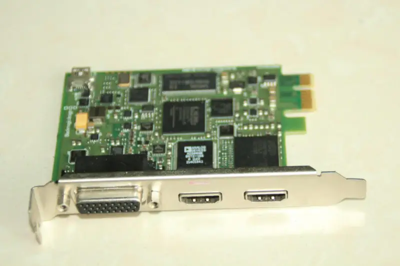 Scheda di acquisizione video HD Decklink Intensity Pro Scheda di editing non lineare HD