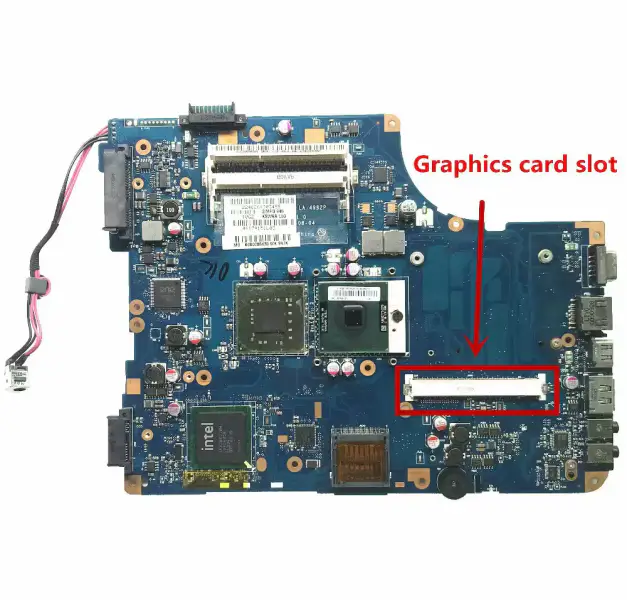 Toshiba Satellite L500 L550 L555 KSWAA LA-4982P K000086430 Scheda madre per computer portatile con grafica dedicata