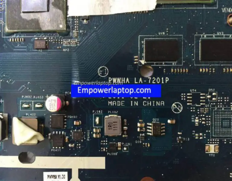 Scheda madre Toshiba SAEL C660 K000124380 LA-7201P