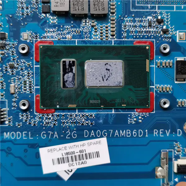HP Pavilion 14-CE TPN-Q207 DA0G7AMB6D1 L18500-601 Scheda madre