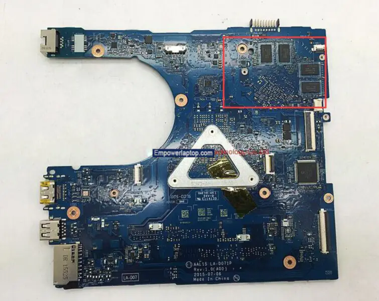 Scheda madre Dell 5559 AAL15 LA-D071P
