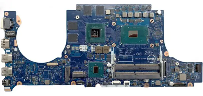 DELL Inspiron 14-7466 15-7566 LA-D991P scheda madre