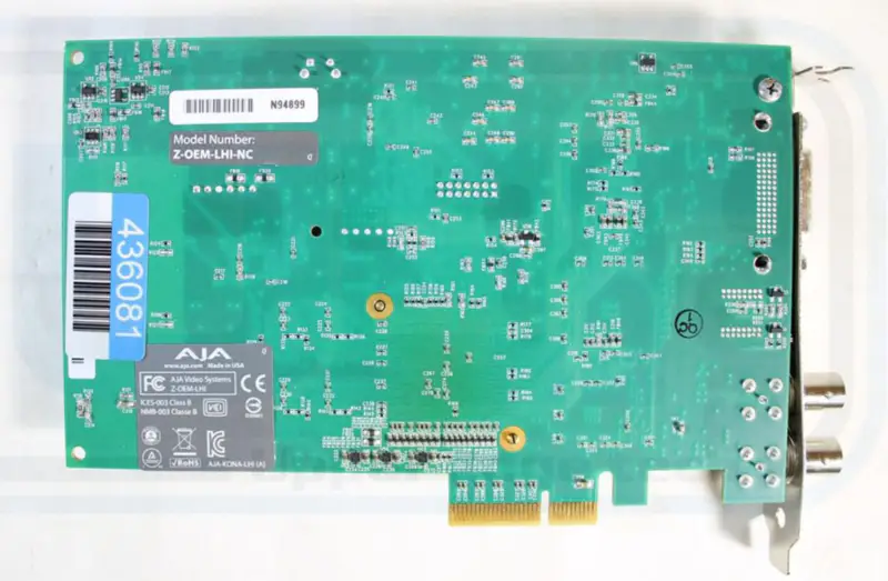 Scheda AJA Kona LHi (A) Z-OEM-LHI-NC di acquisizione video HDMI PCI-e