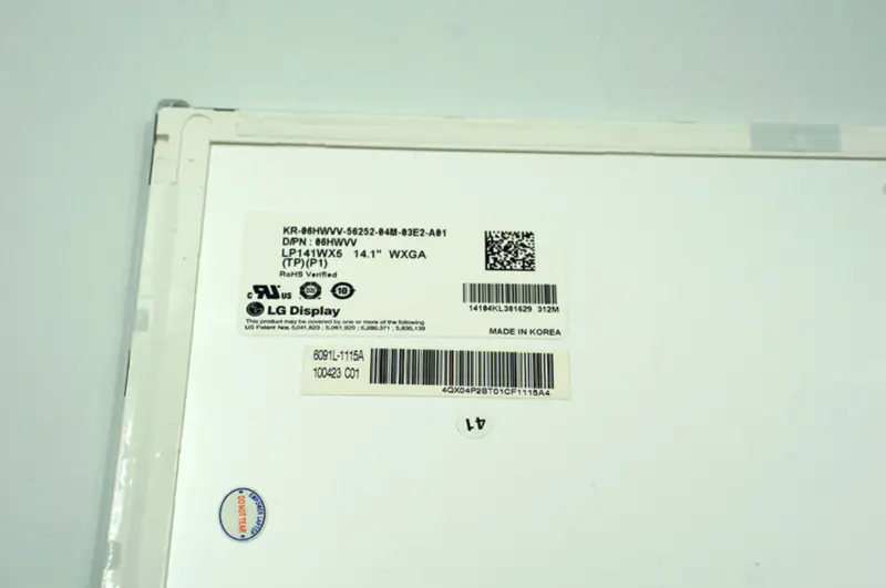 DELL LP141WX5 TPP1 LTN141AT16 Schermo