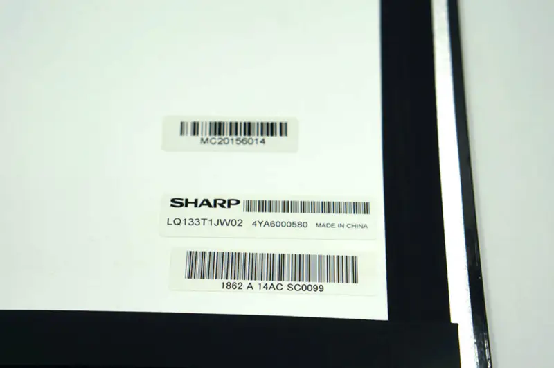 13.3'' LCD LQ133T1JW02 per ACER ASPIRE S7-392 schermo di ricambio 2560*1440 40pin