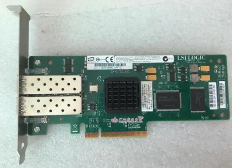 Scheda HBA LSI Logic LSI7204EP Dual-Port 4Gb Fibre Channel PCI-e x8