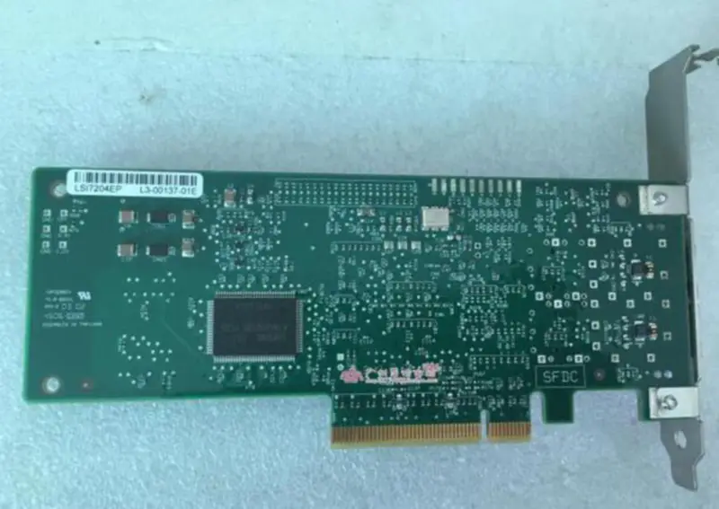 Scheda HBA LSI Logic LSI7204EP Dual-Port 4Gb Fibre Channel PCI-e x8