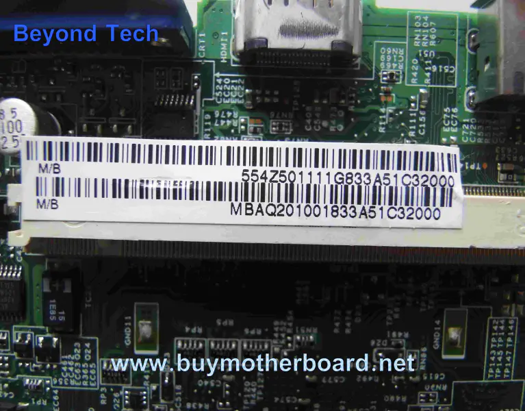 Acer MBAQ201001 scheda madre per AS5730 5930 5330