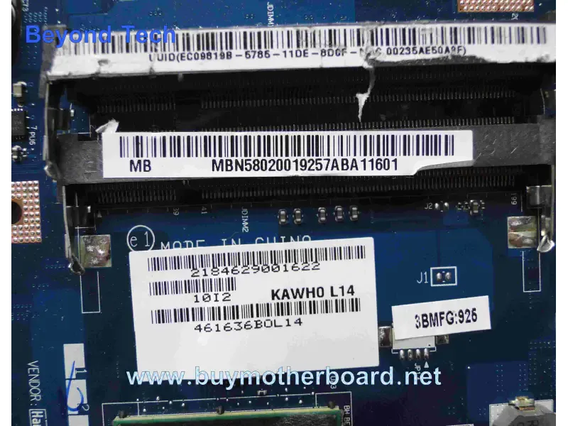 Acer MBN5802001 E525 725 scheda madre