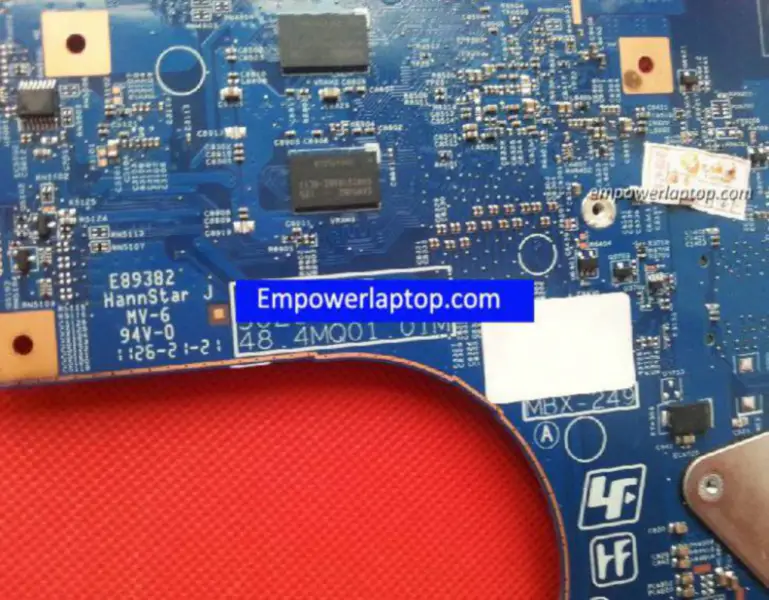 Sony MBX-249 MBX-249 A1829664A 48.4MQ01.01M N12M-GS2-S-A1 Scheda madre