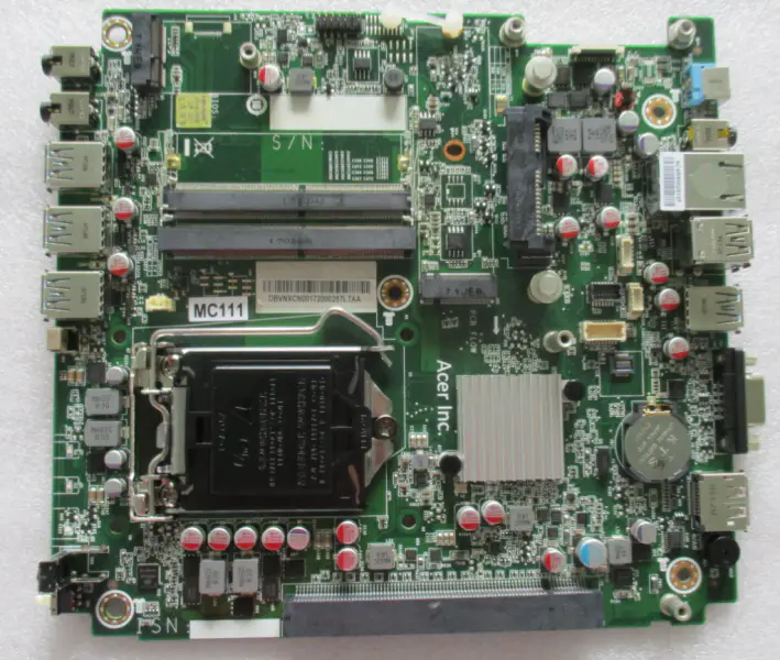 Acer Veriton C650 VZ2660 N4640G 13045-1 Scheda Madre Desktop