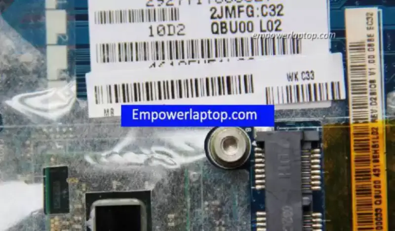 Scheda madre Toshiba NB520 K000129210 LA-6858P
