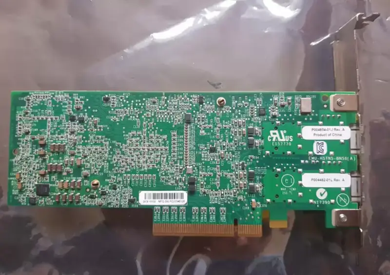 Scheda Ethernet ad alto profilo HP NC550SFP Dual Port 10GbE 581199-001