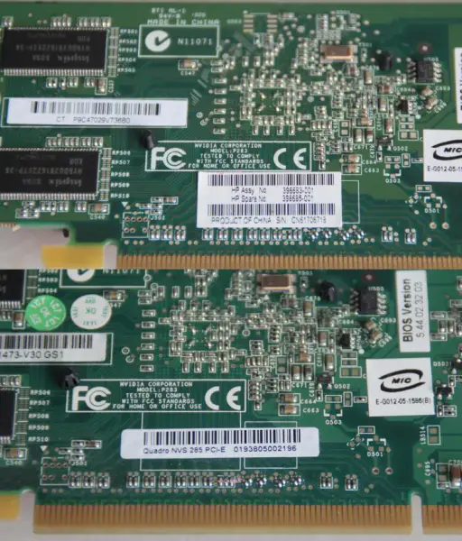Scheda grafica Quadro NVS 285 128MB 64-bit PCI Express x16