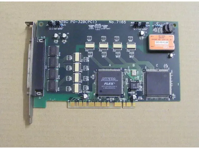 CONTEC PO-32B(PCI) No.7165 scheda di acquisizione dati